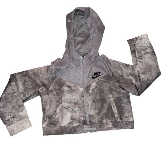 Nike Other - Nike Girls Windbreaker Crop Jacket